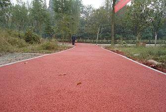 成都彩色路面沥青修补