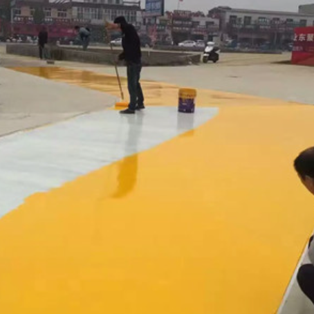 成都彩色路面喷涂翻新的使用寿命多长